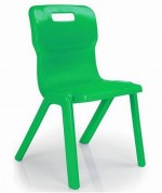 Krzesło jednoczęściowe z polipropylenu Titan 2