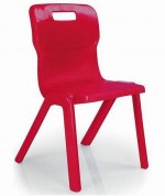 Krzesło jednoczęściowe z polipropylenu Titan 3