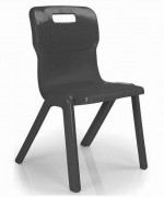 Krzesło jednoczęściowe z polipropylenu Titan 4