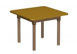  Stół przedszkolny/do żłobka kwadratowy 700x700
