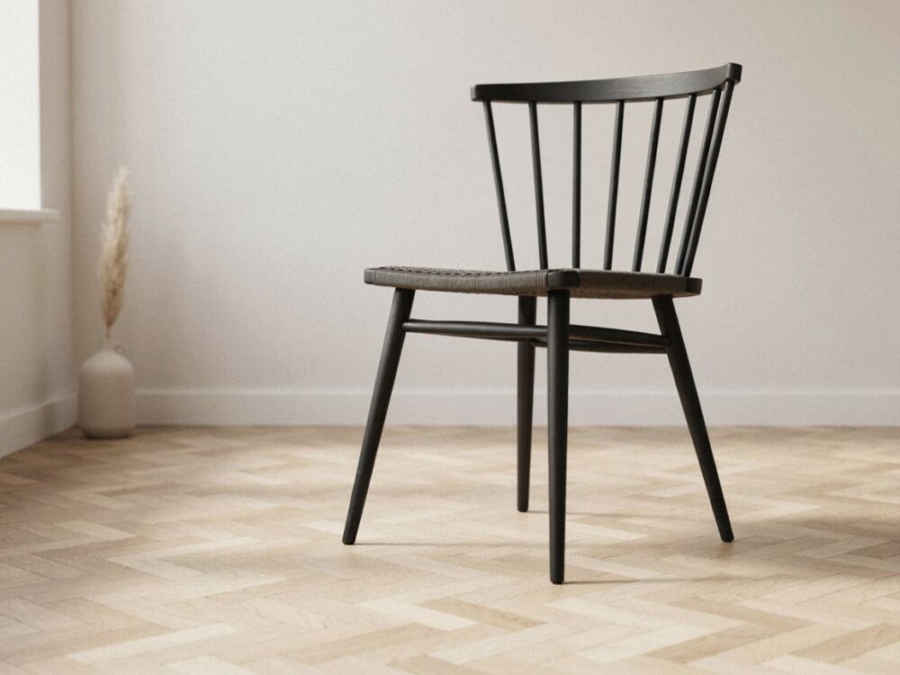 minimalistyczny design krzesła
