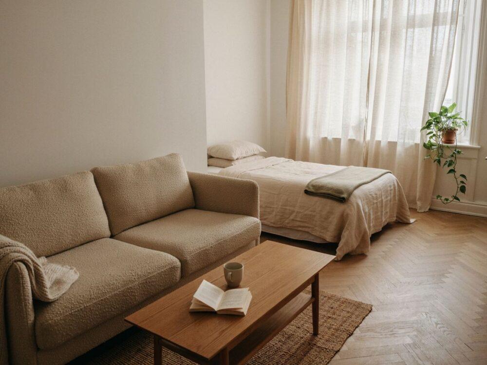przytulna przestrzeń do relaksu i snu