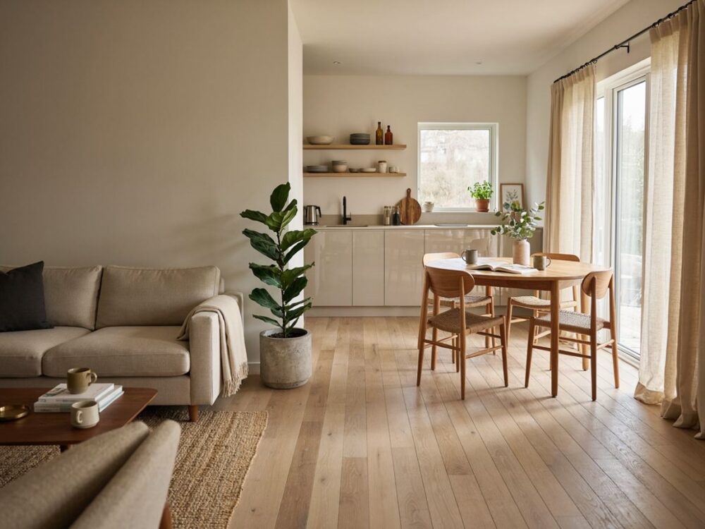 salon z aneksem kuchennym